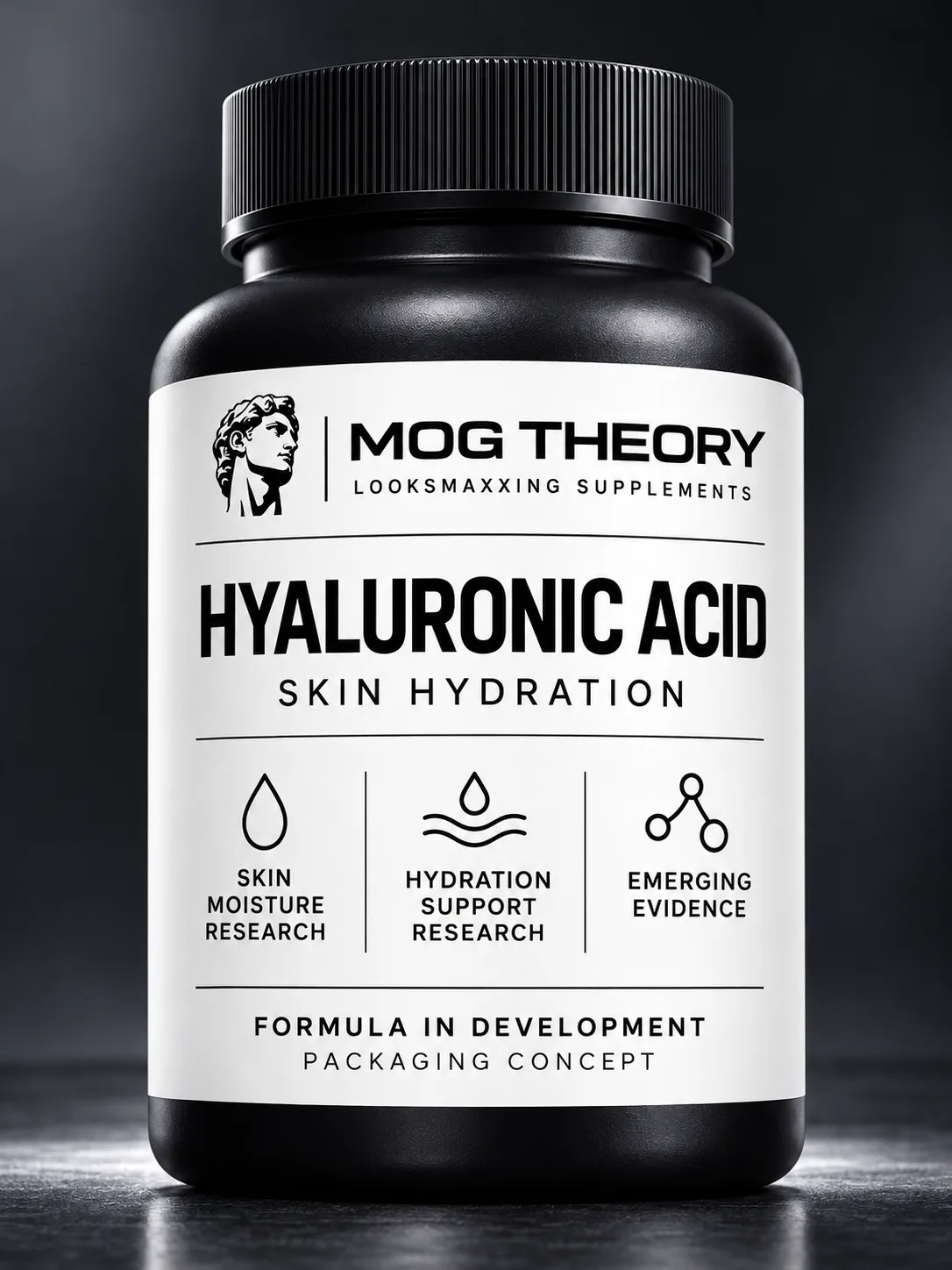 Hyaluronic Acid packaging concept — skin hydration