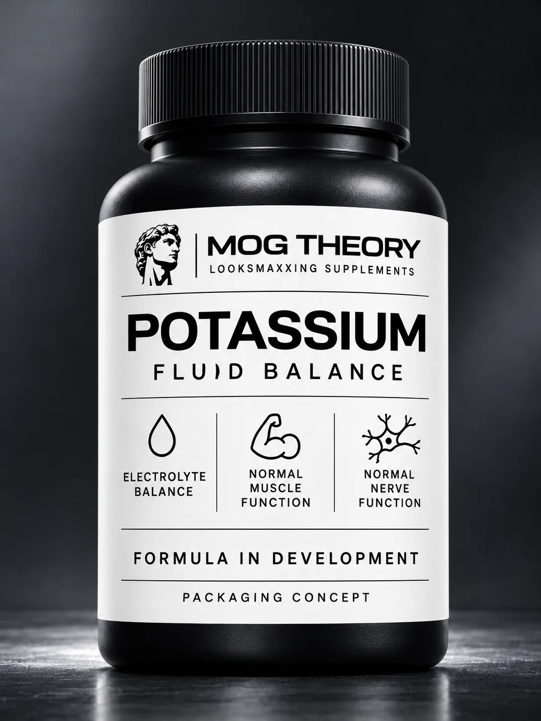 Potassium packaging concept — fluid balance