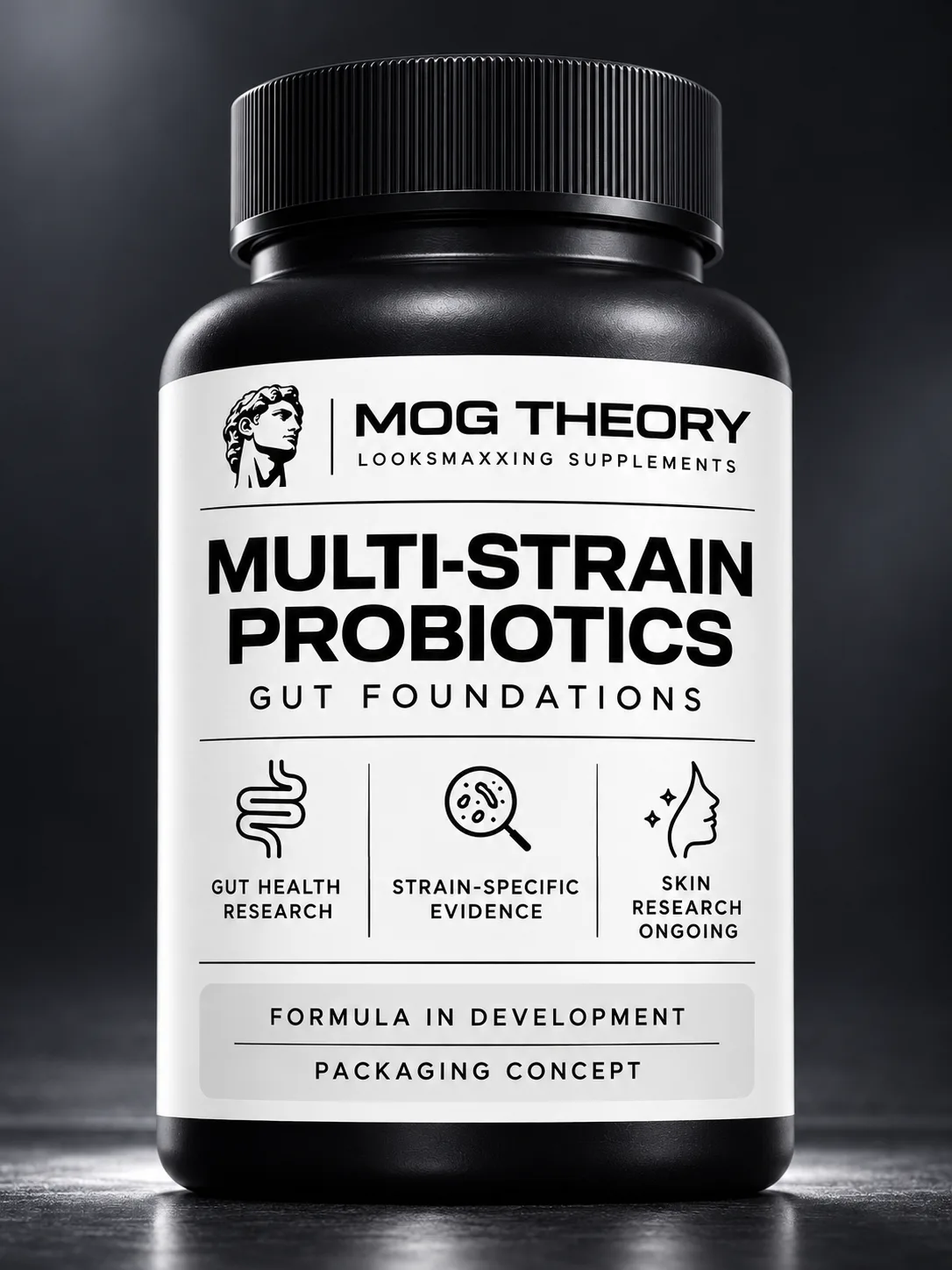 Multi-Strain Probiotics packaging concept — gut foundations